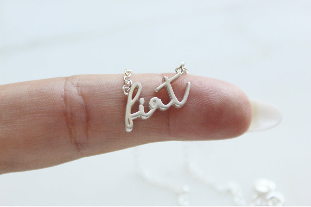 Fiat in Sterling Silver
