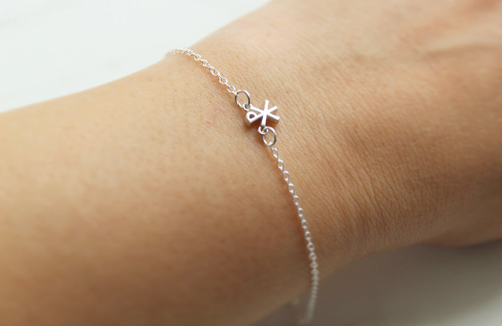 Chi Rho Bracelet in Sterling Silver