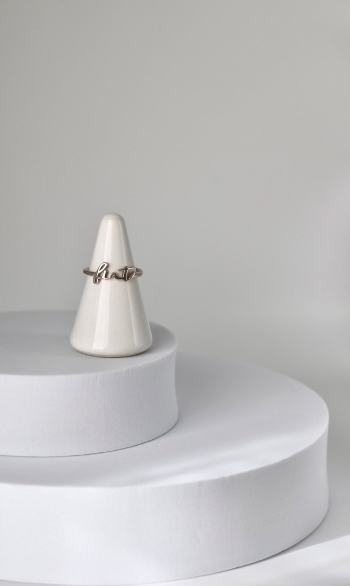 Fiat Ring in 925 Sterling Silver