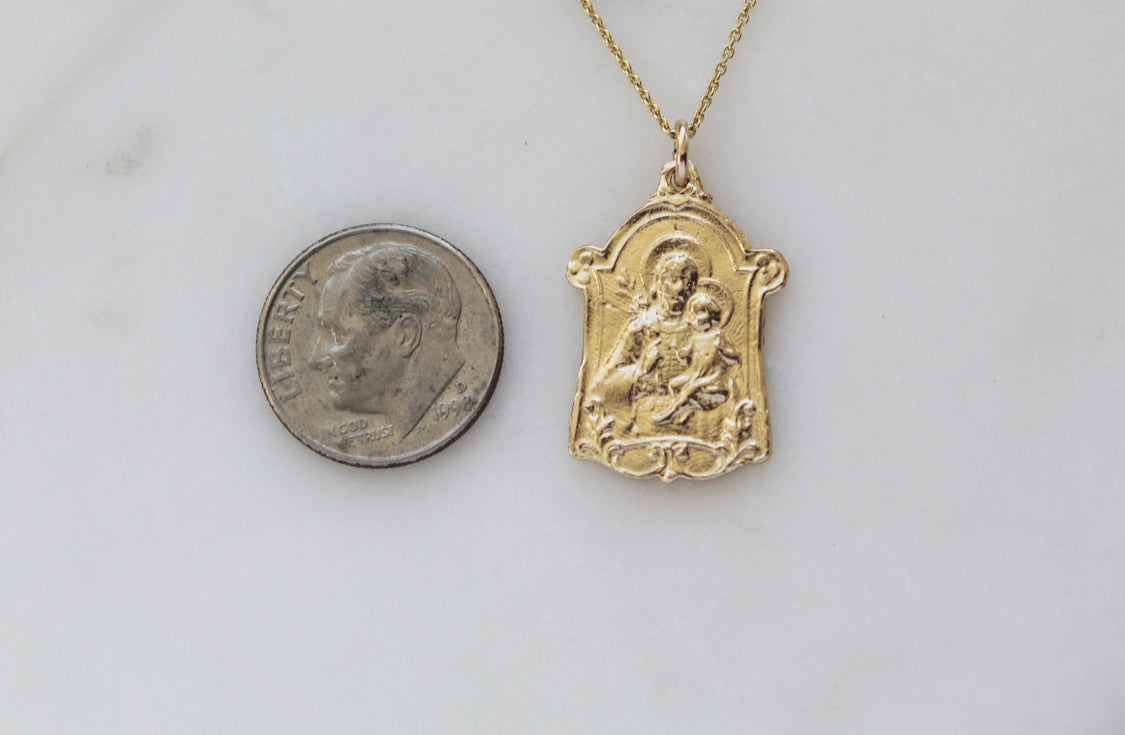 St. Joseph necklace 14K Gold