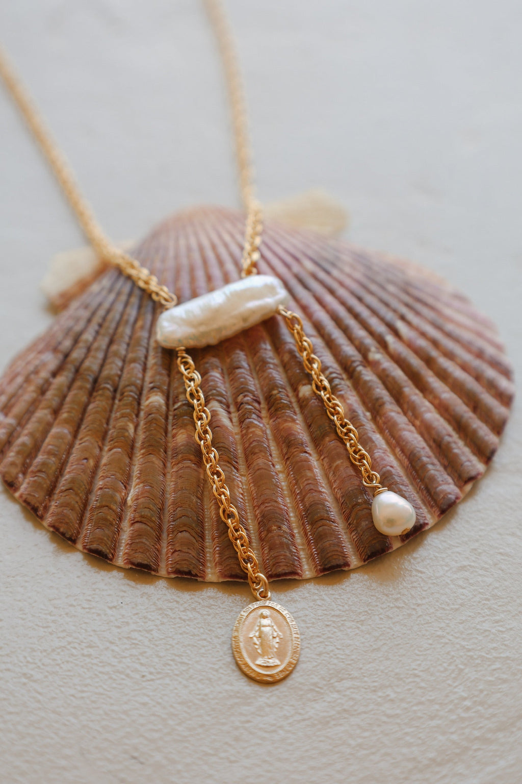 Juliettes Miraculous Medal necklace