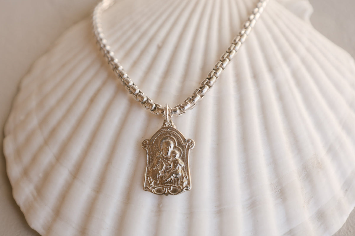 Men’s Saint Joseph Necklace| 925 Sterling Silver
