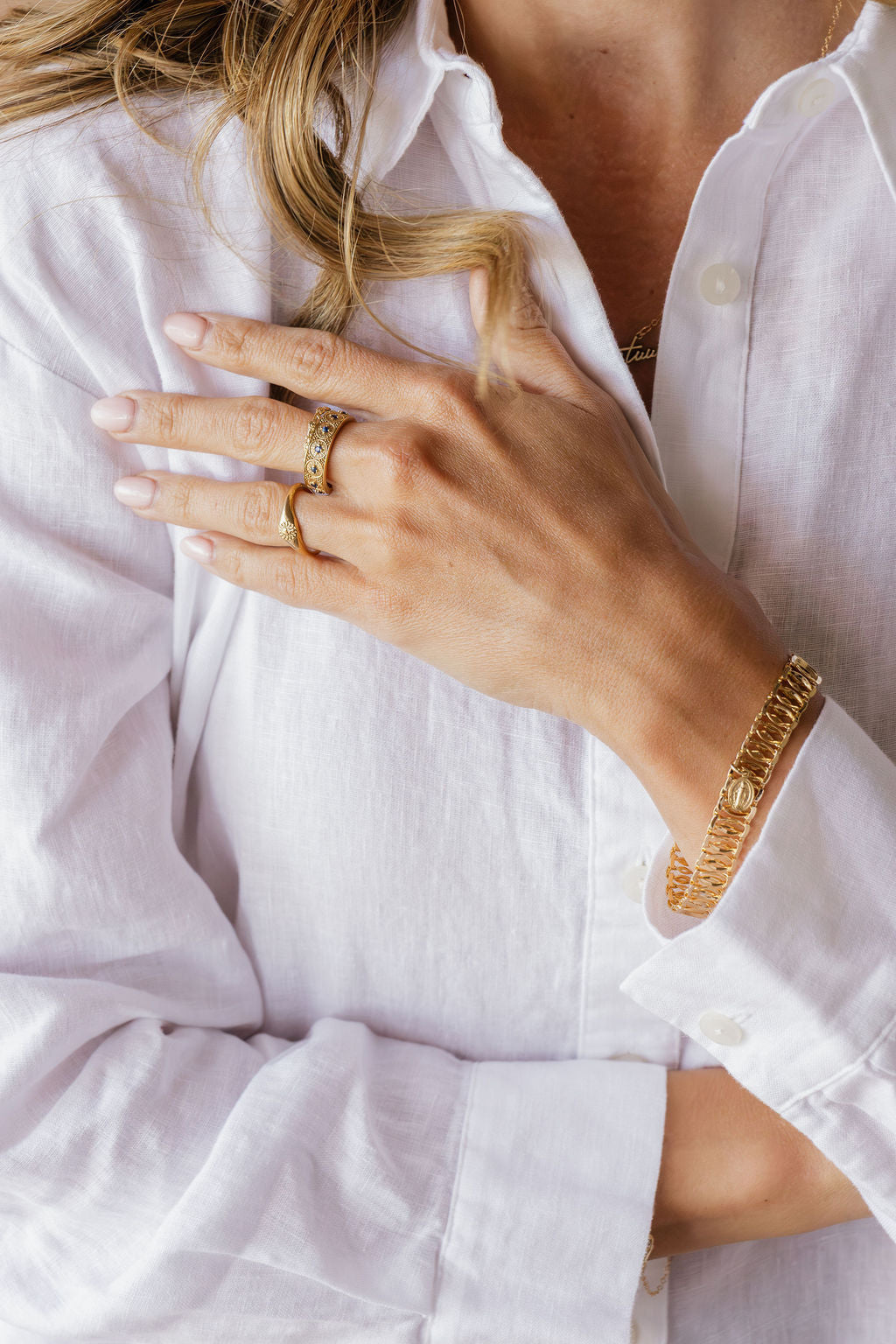 Ocean of Mercy® Ring in Vermeil