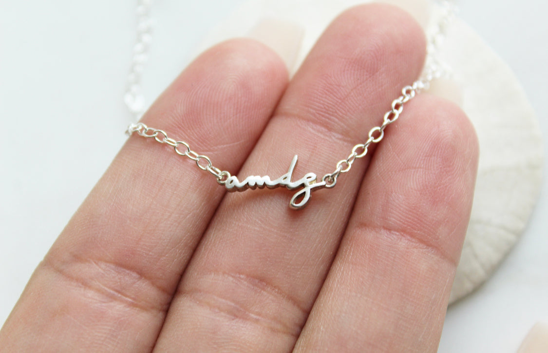 amdg Necklace (Sterling Silver)