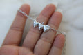 Holy Family Hearts® Paperclip Necklace in Sterling silver