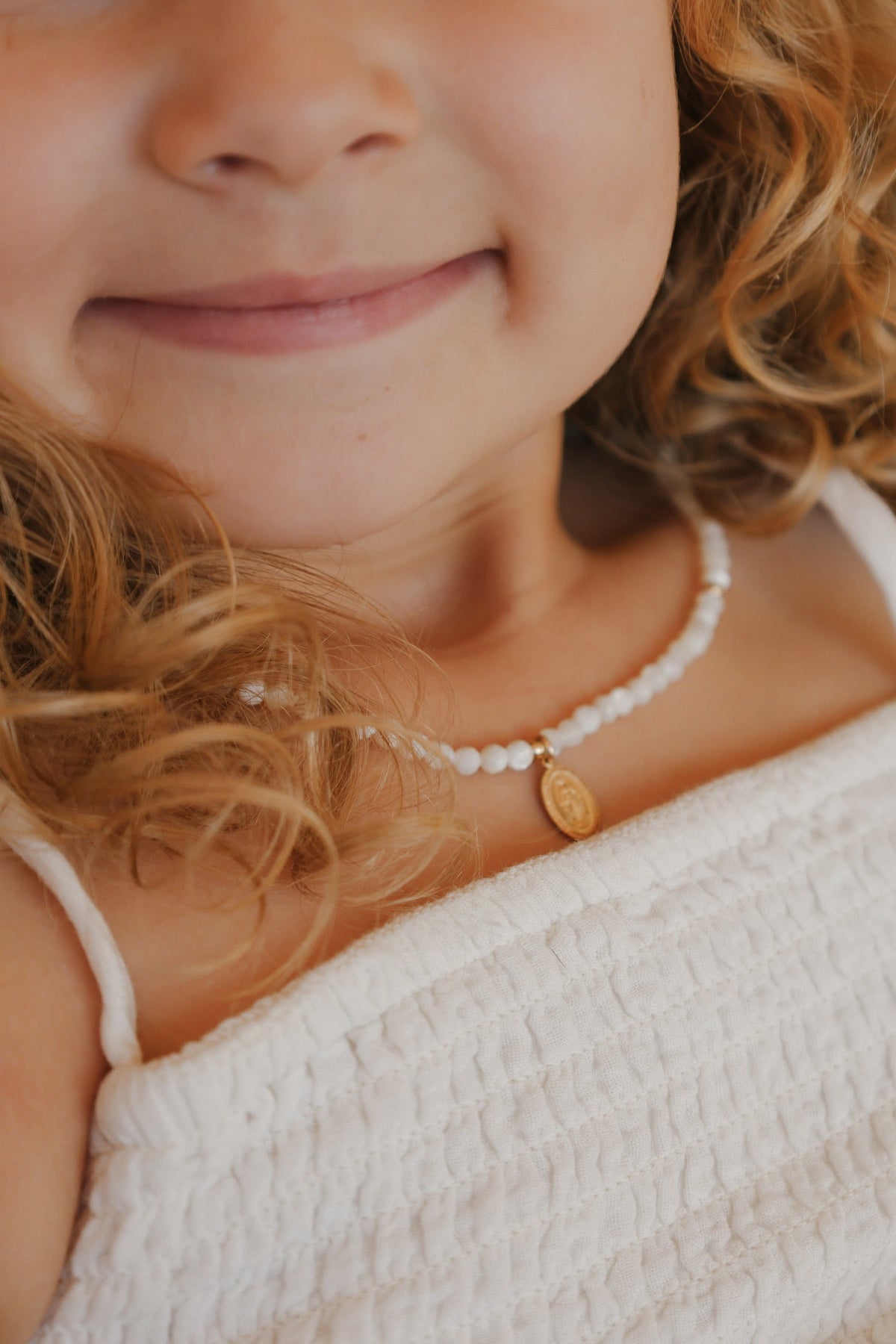 Little Eleanor's Miraculous Medal Necklace