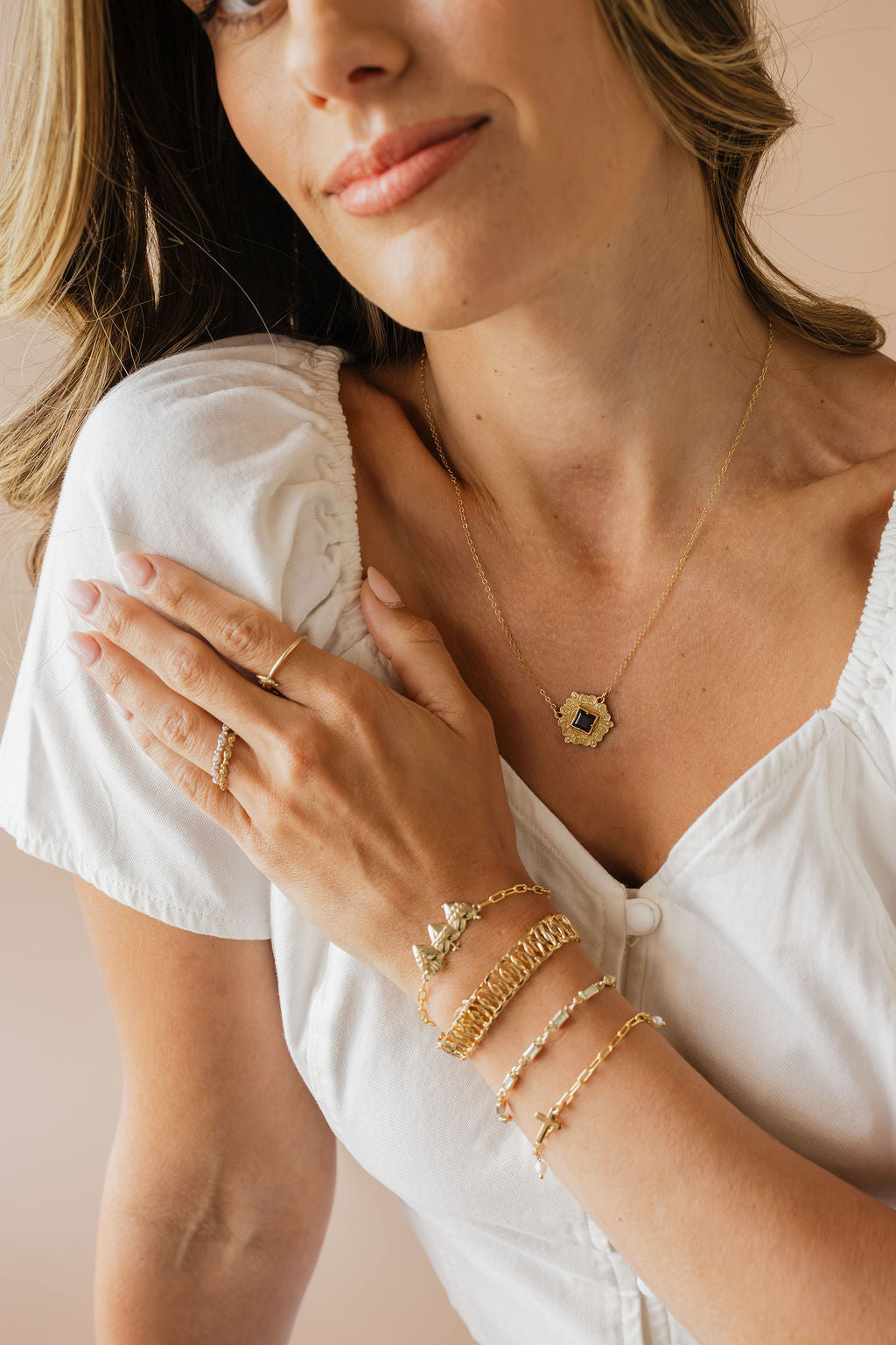 Dwell Necklace | Vermeil