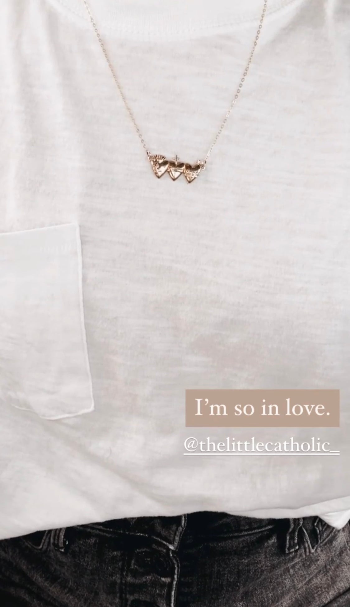Holy Family Hearts® Necklace