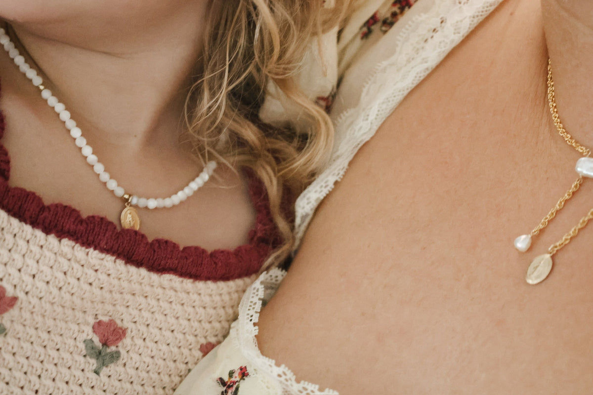Little Eleanor's Miraculous Medal Necklace