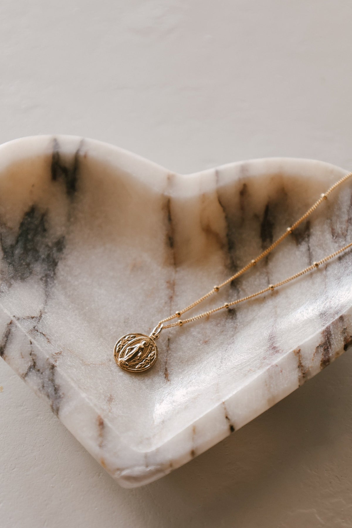 Round Miraculous Medal