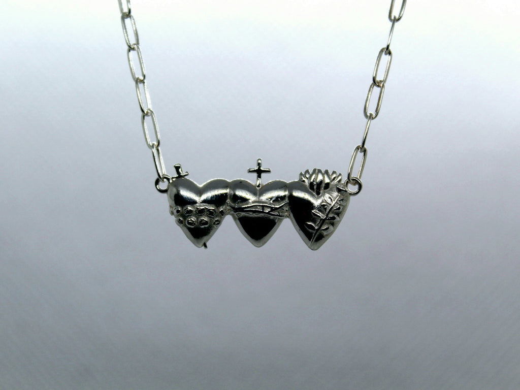 Holy Family Hearts® Consecration Bracelet in Sterling Silver