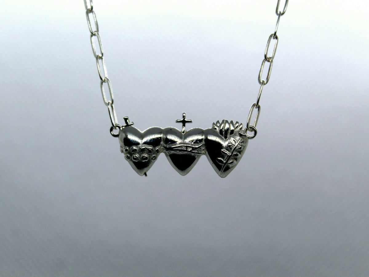 Holy Family Hearts® Consecration Bracelet in Sterling Silver
