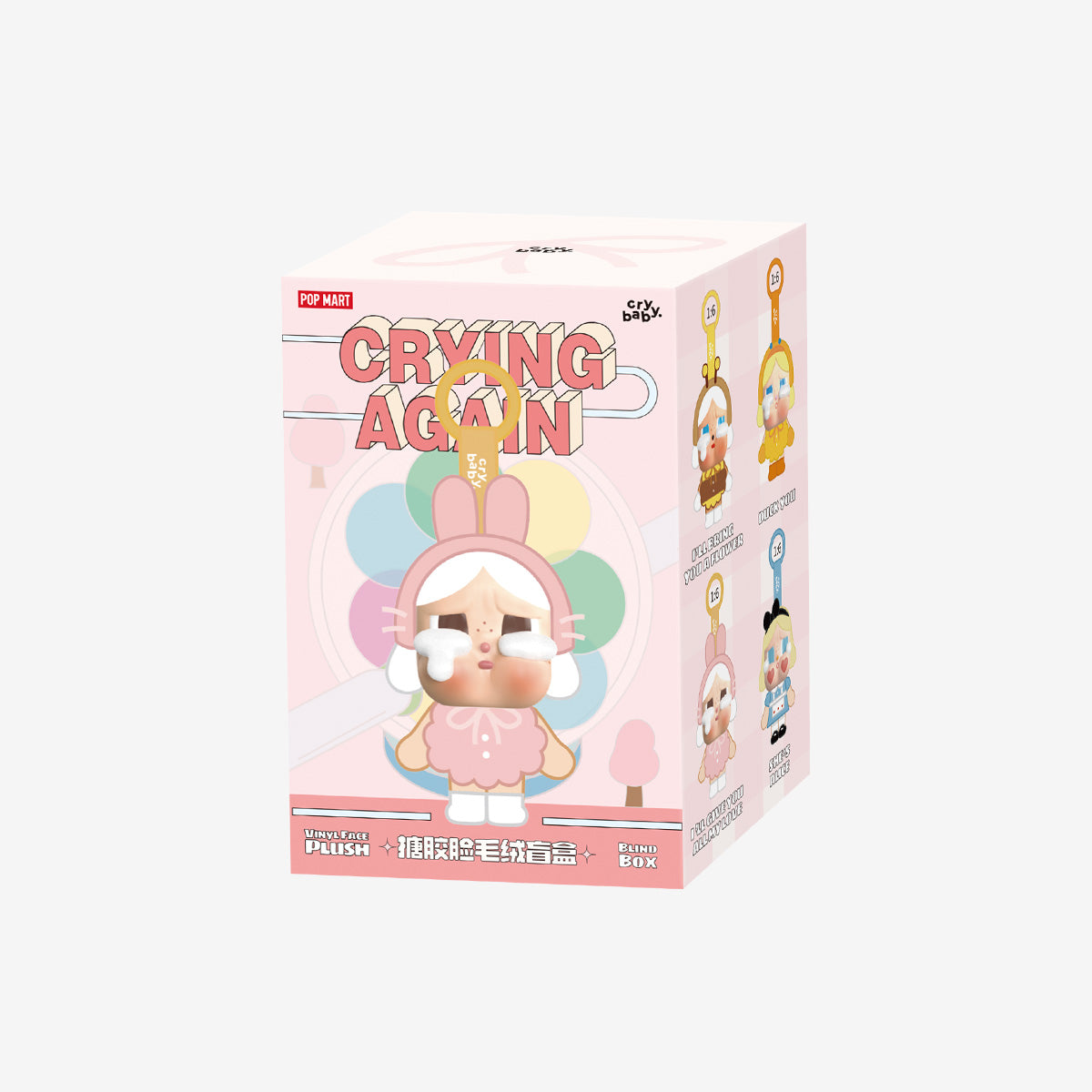 [IN STOCK] POPMART CRYBABY Crying Again Series - Vinyl Face Plush Blind Box