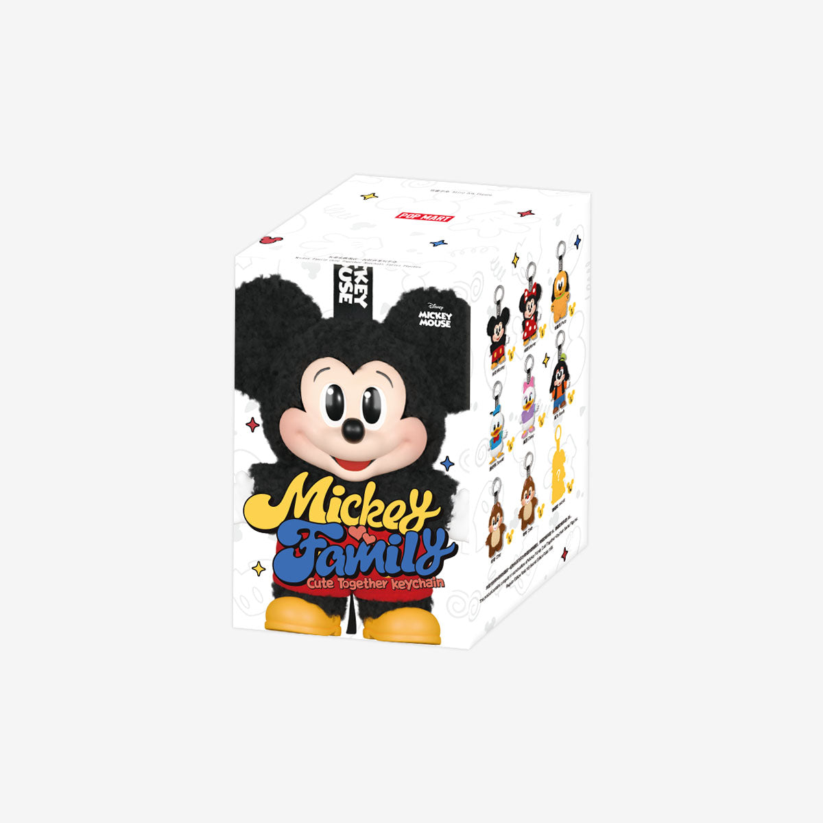 [IN STOCK] POPMART Mickey Family Cute Together Keychain Series Figures