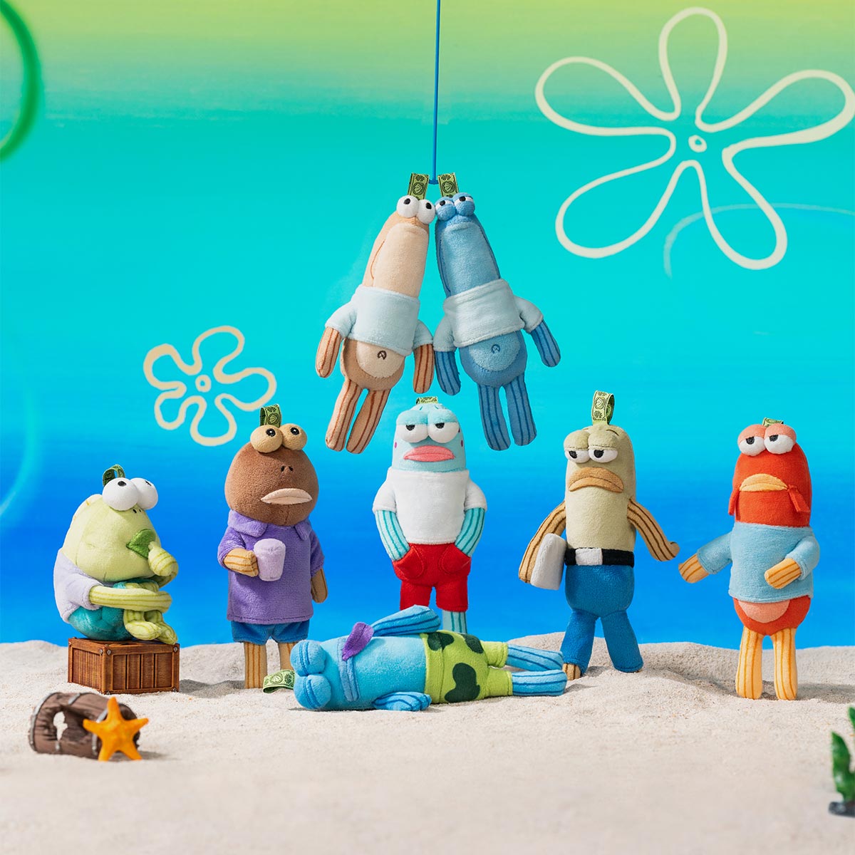 [RESTOCK: AUGUST] POPMART SPONGEBOB Bikini Bottom Buddies - Whimsical Plush Series Blind Box