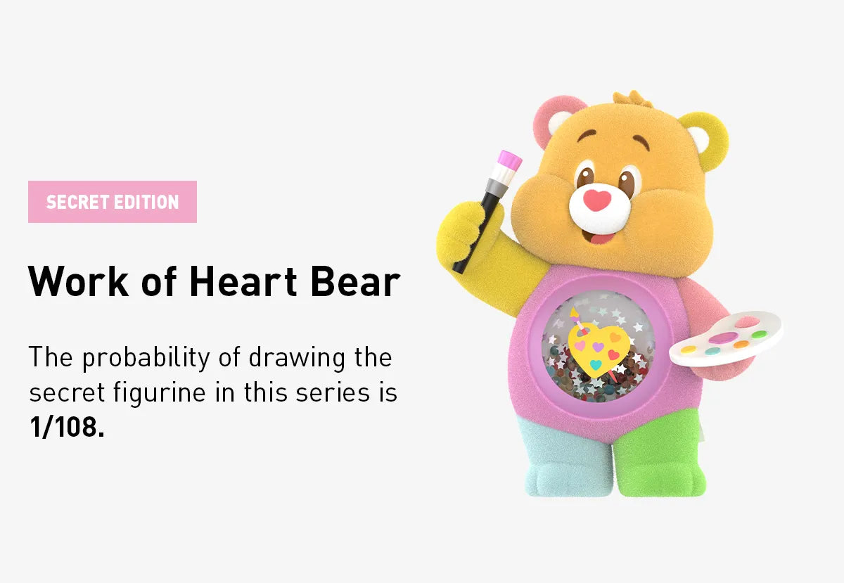 [In Stock] POPMART Care Bears Colorful Hugs Series Figures (SEALED)