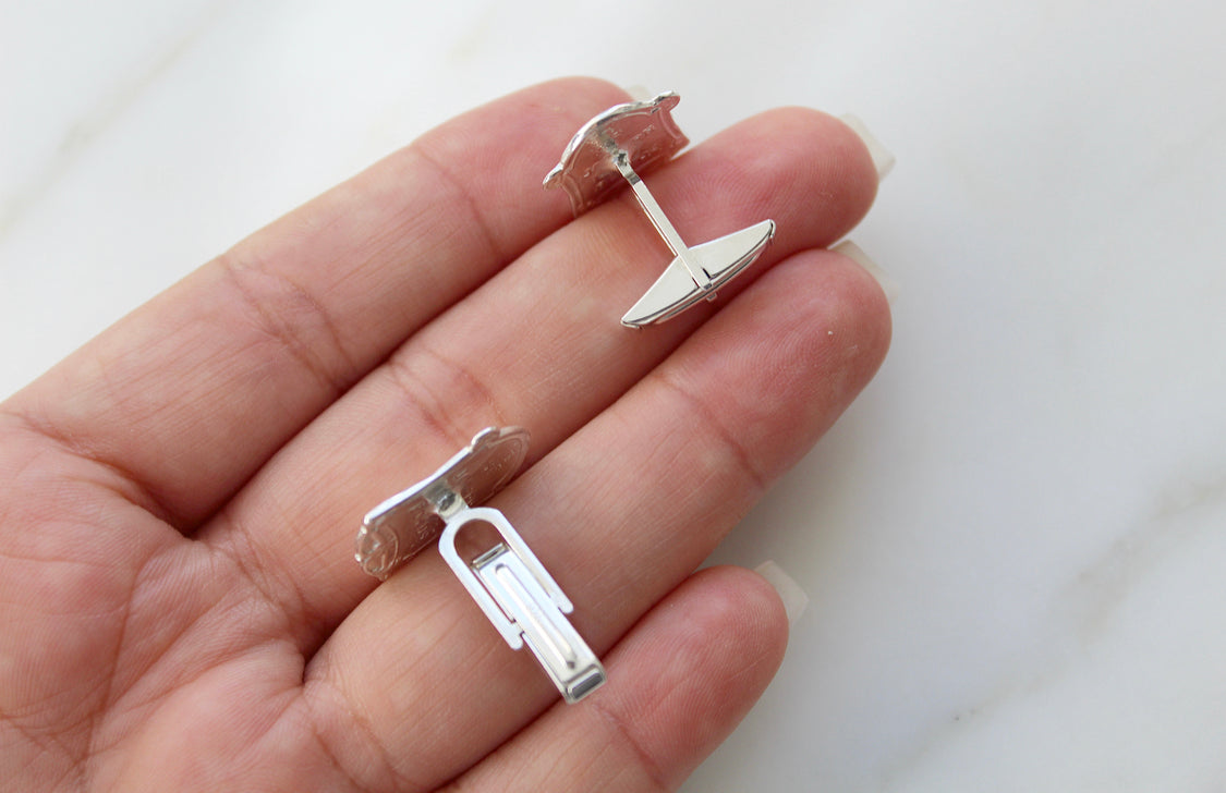 St. Joseph Cufflinks in 925 Sterling Silver