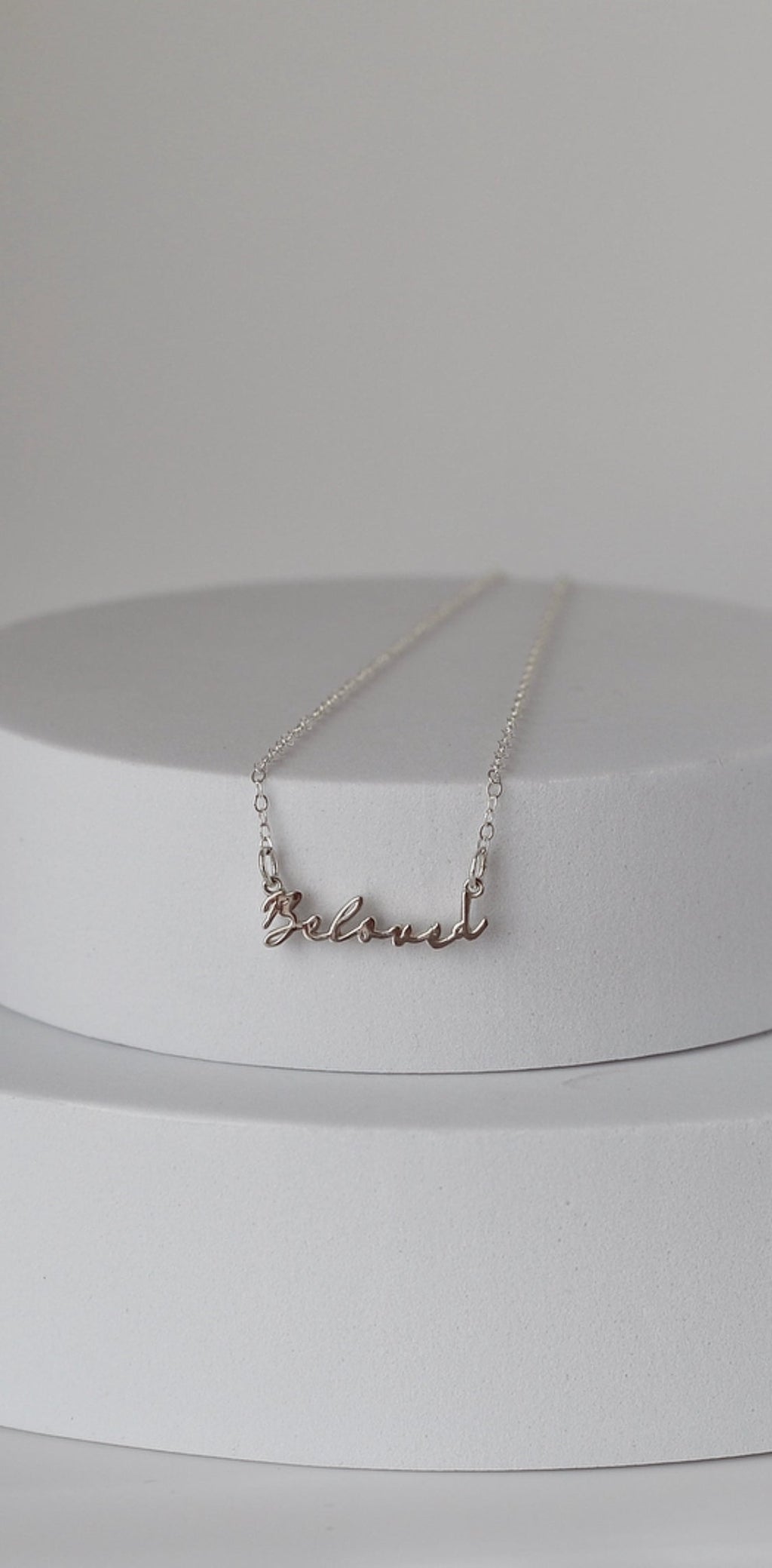 Beloved Necklace in Sterling Silver