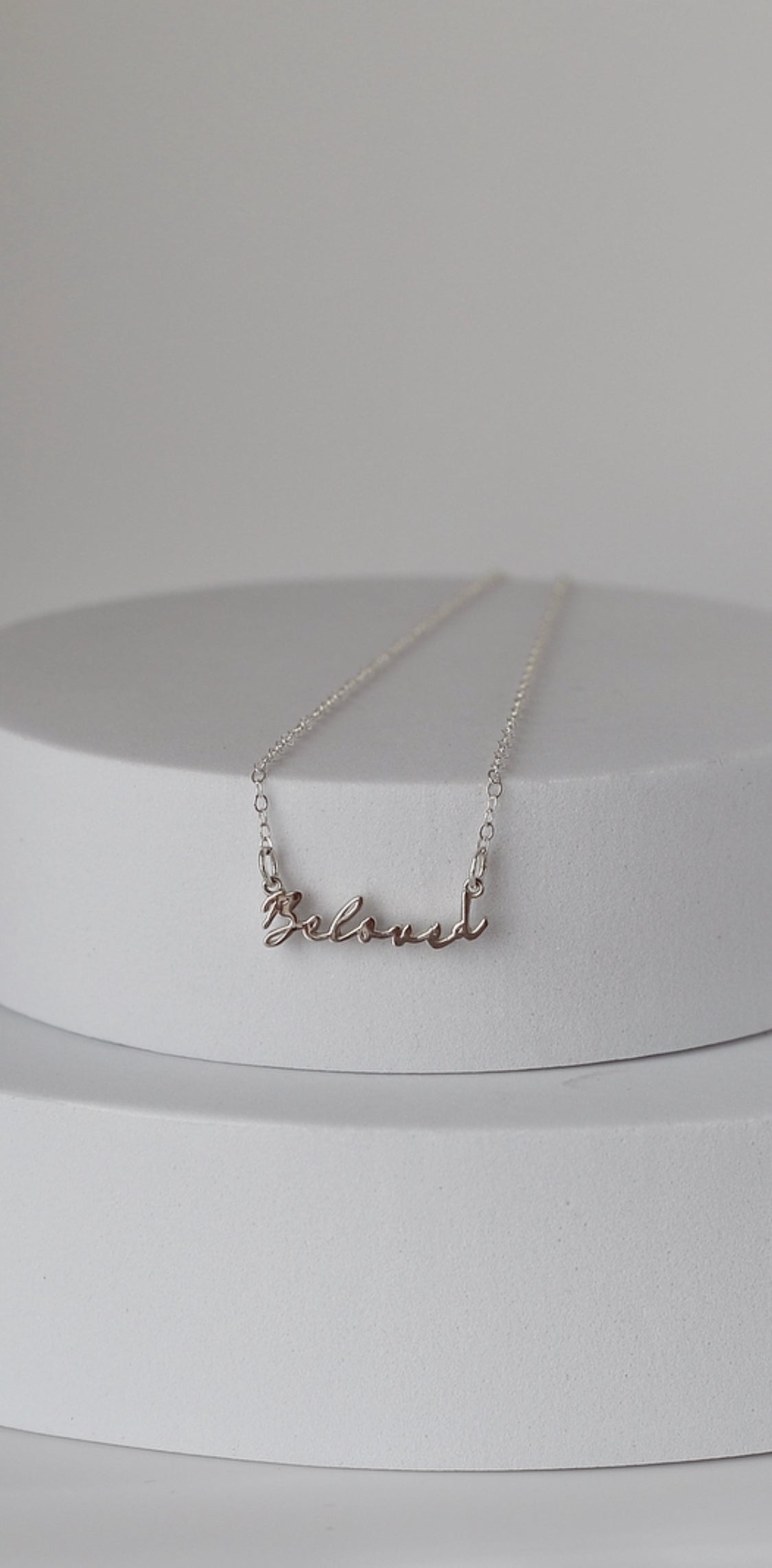 Beloved Necklace in Sterling Silver