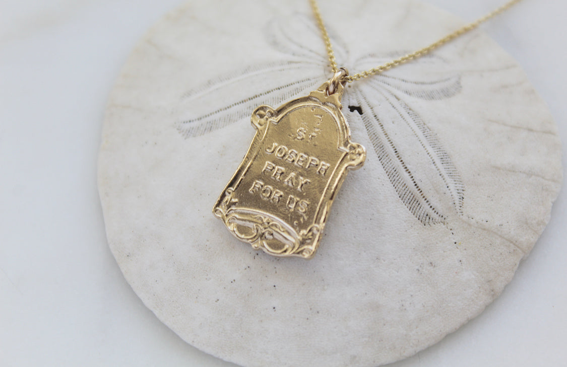 St. Joseph necklace 14K Gold