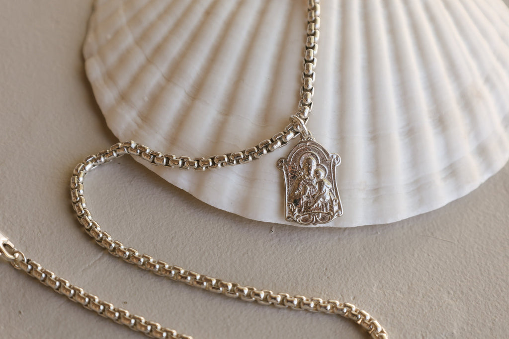 Men’s Saint Joseph Necklace| 925 Sterling Silver