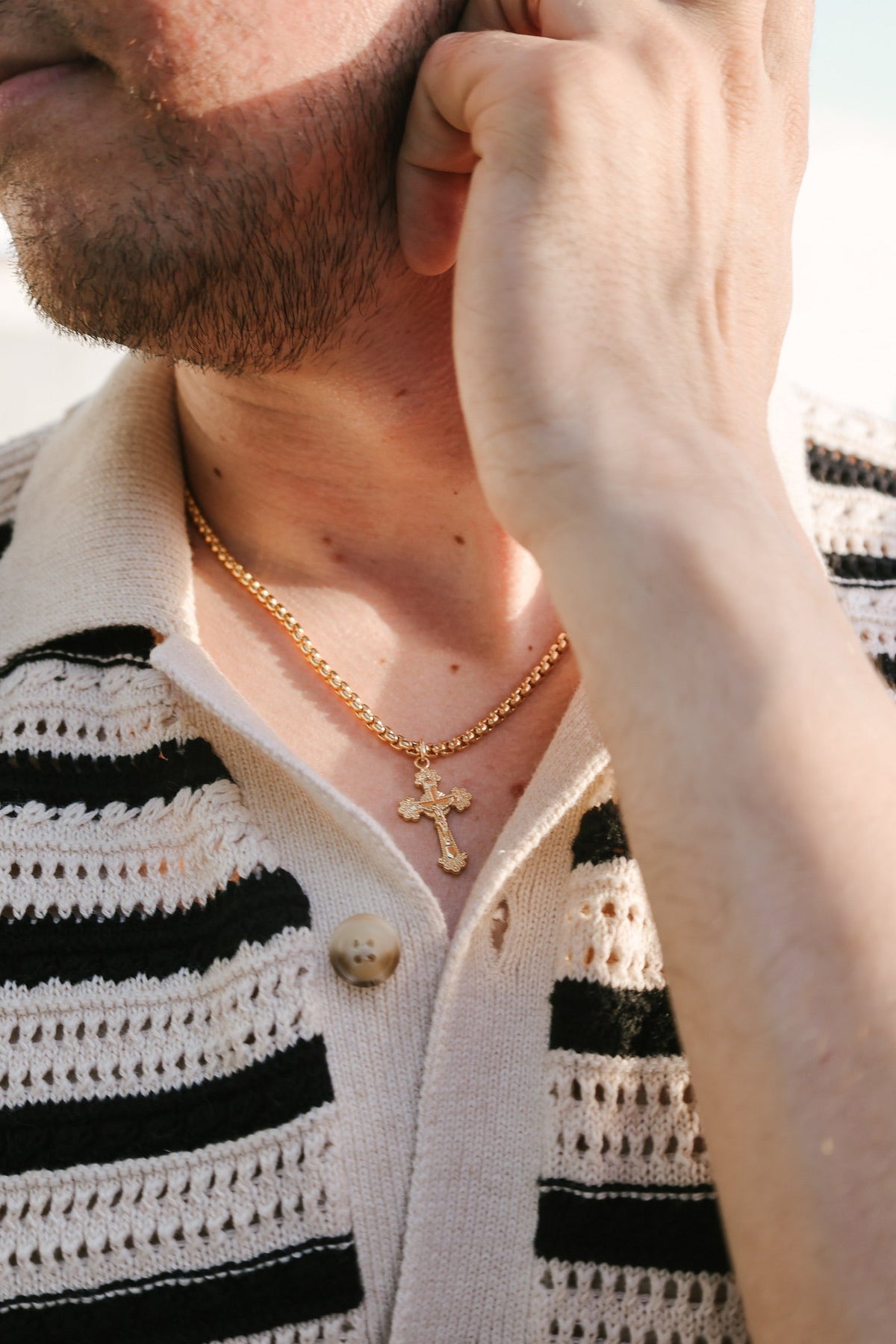 Men’s Crucifix Necklace