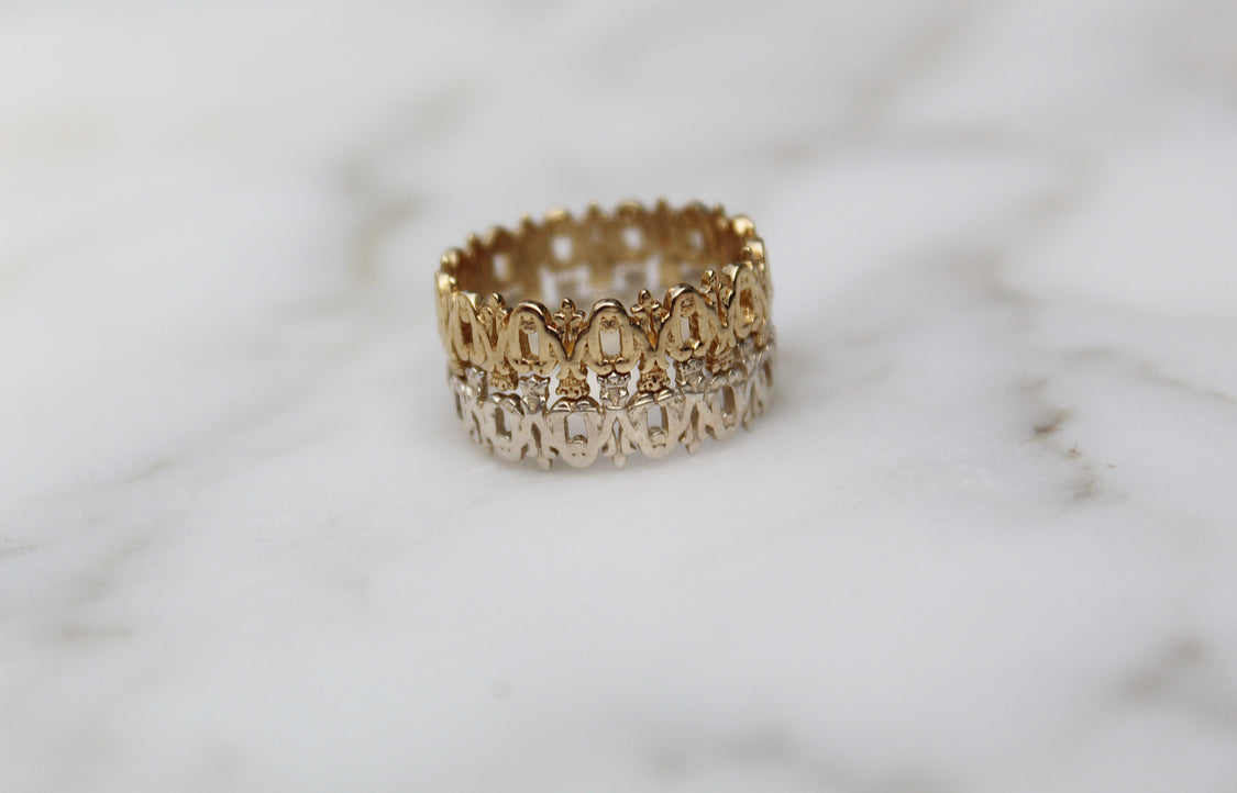 Maria Auspice Ring in Sterling Silver
