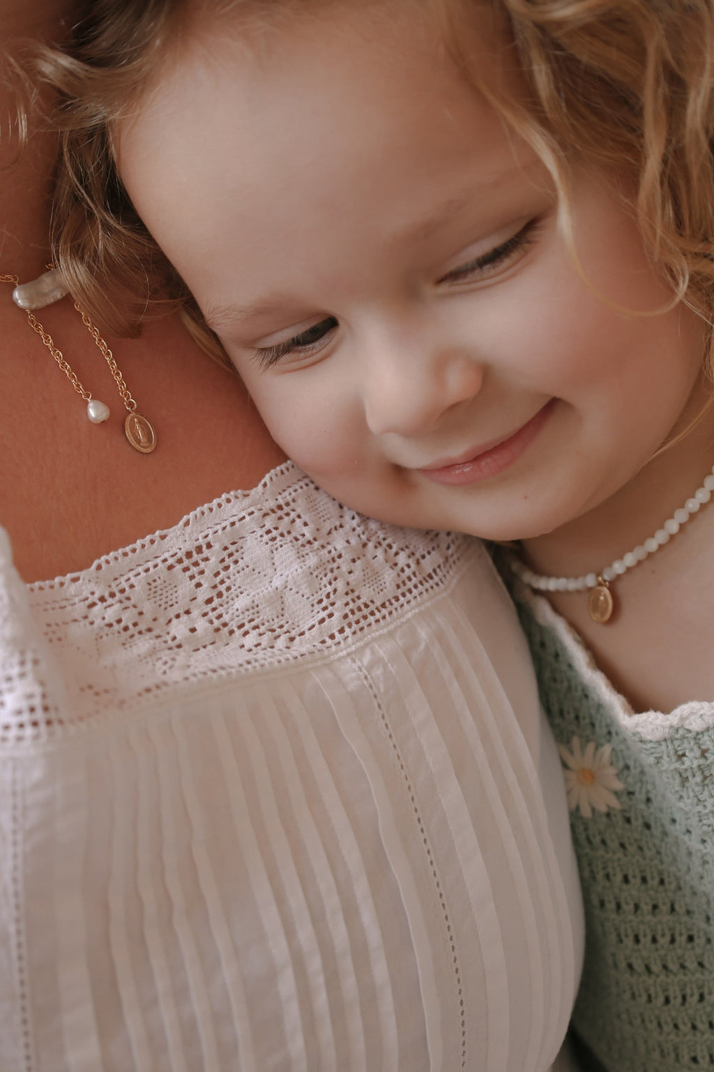 Little Eleanor's Miraculous Medal Necklace
