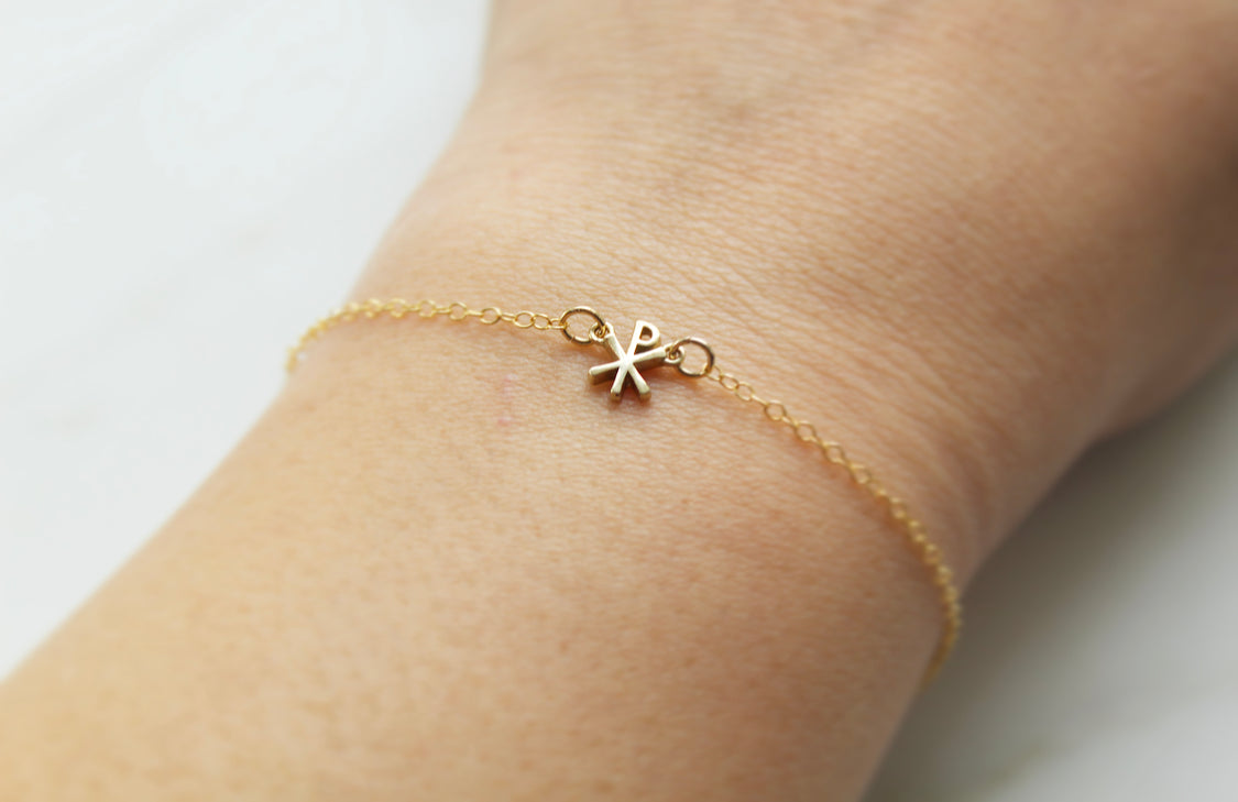 Chi Rho Bracelet
