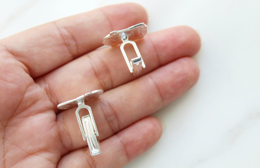 St. Joseph Cufflinks in 925 Sterling Silver