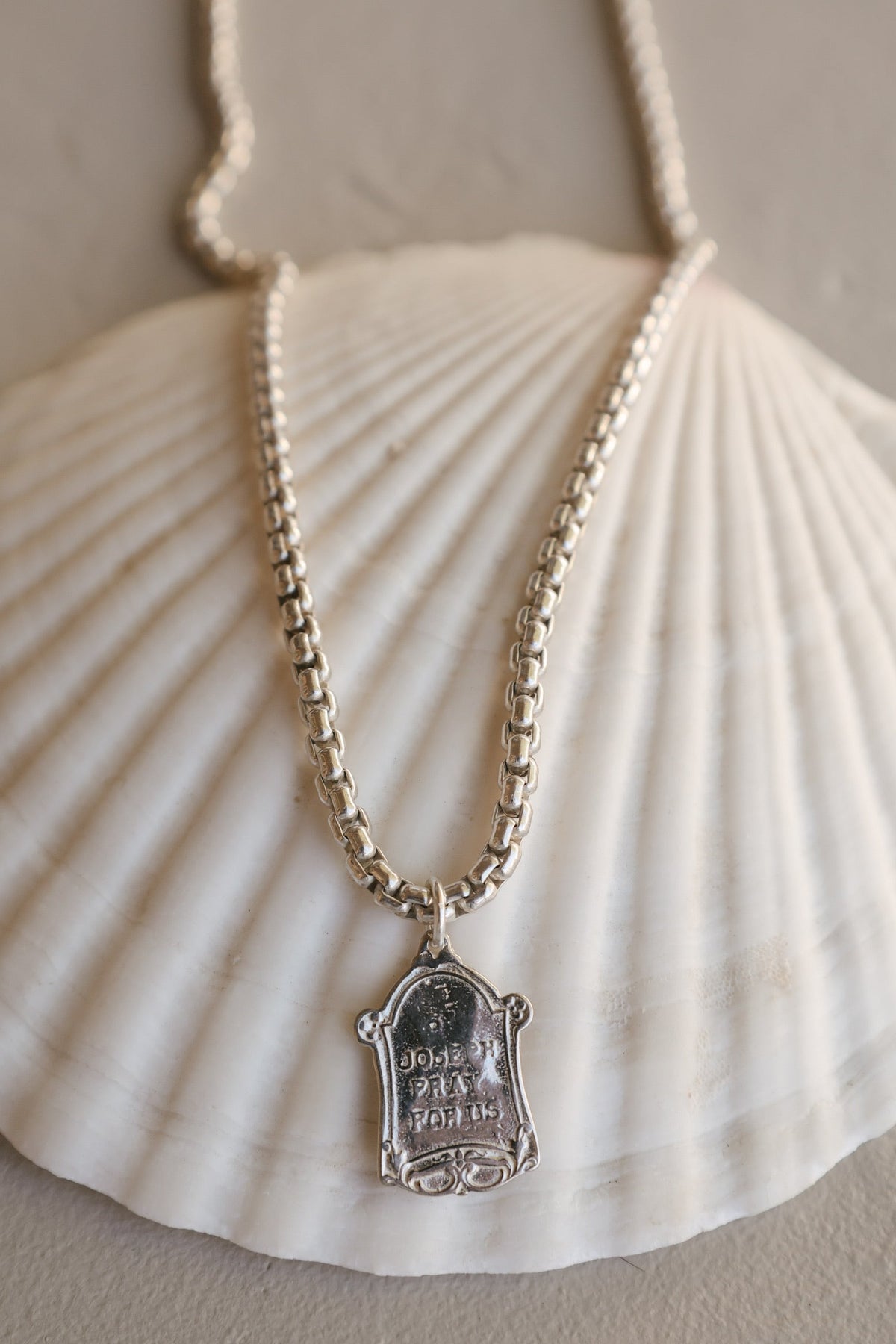 Men’s Saint Joseph Necklace| 925 Sterling Silver