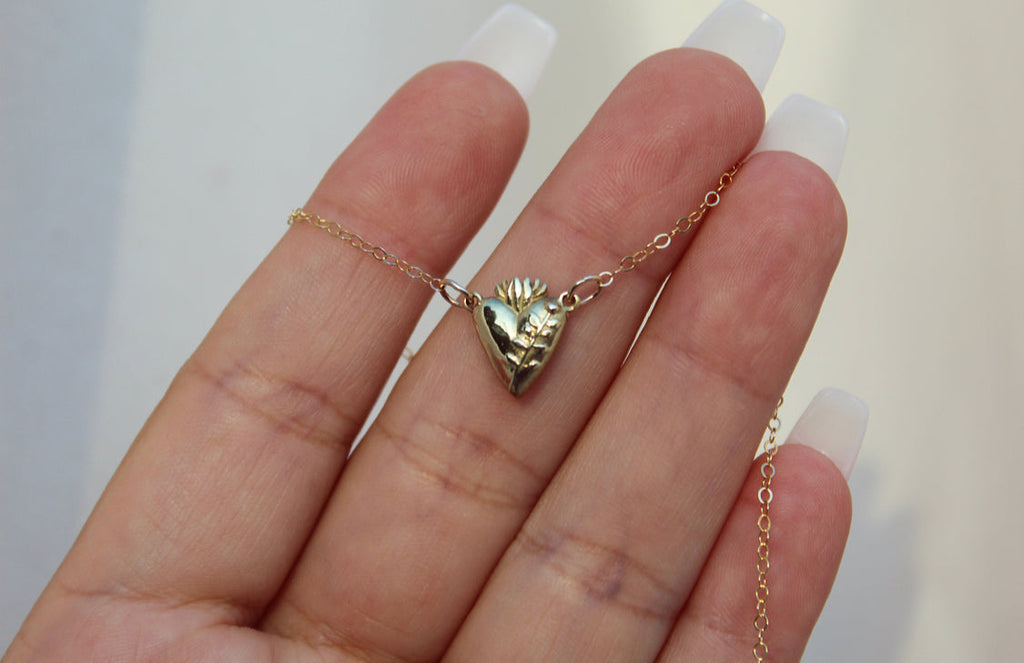 Chaste Heart Of St. Joseph Necklace