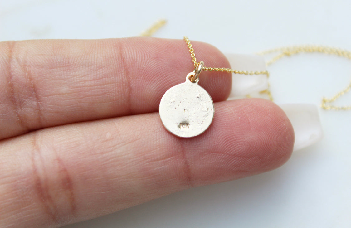 14k Gold Holy Spirit Necklace