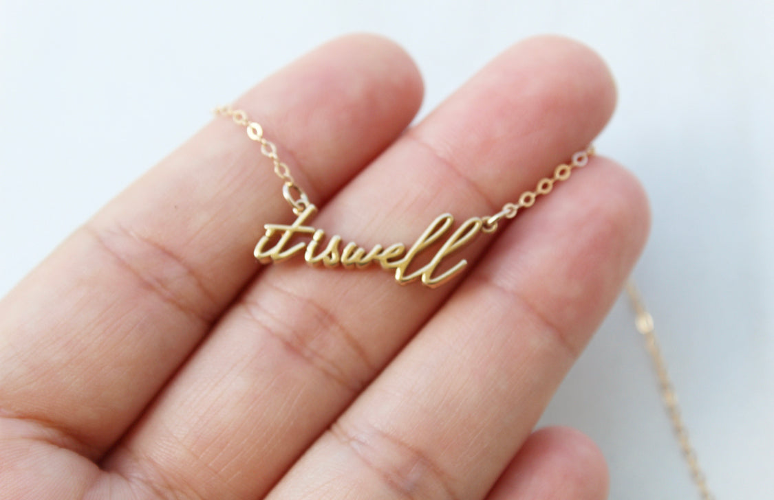 It is well with my Soul Necklace