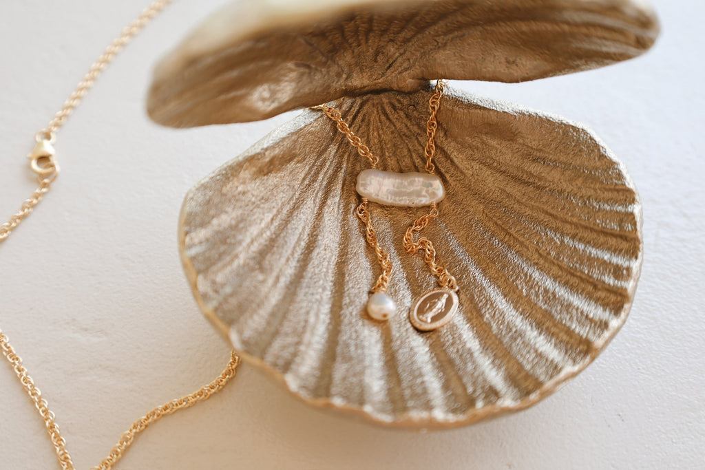 Juliettes Miraculous Medal necklace