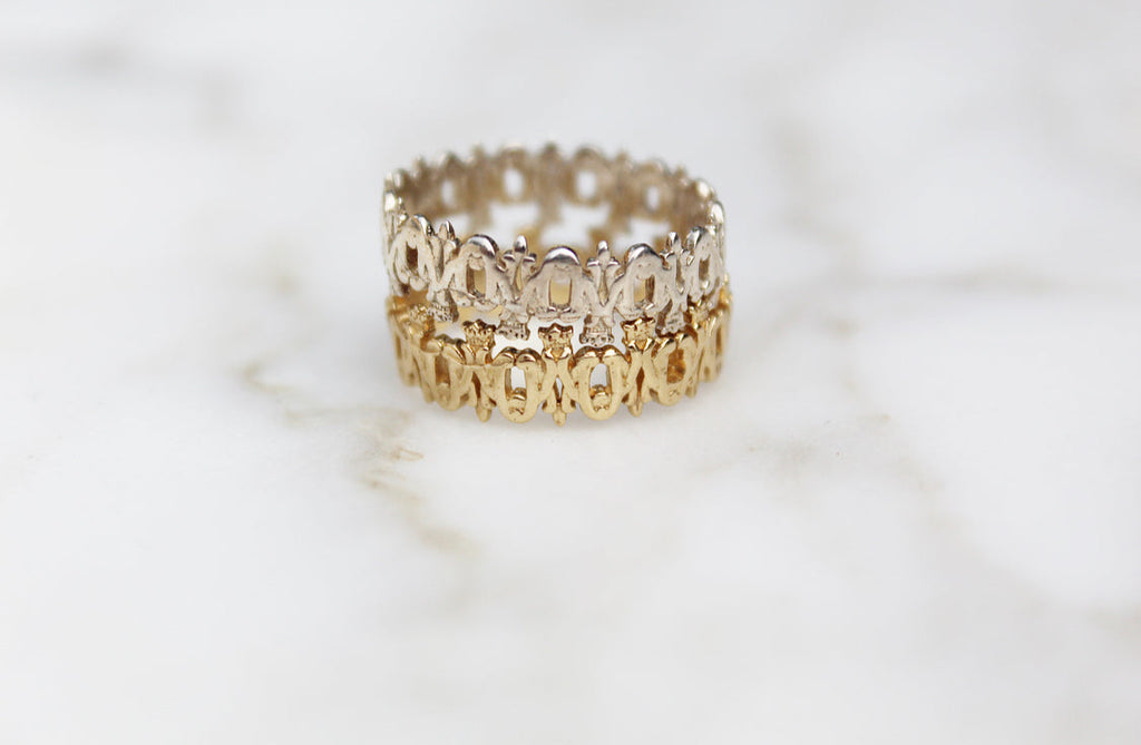 Maria Auspice Ring in 14K Gold
