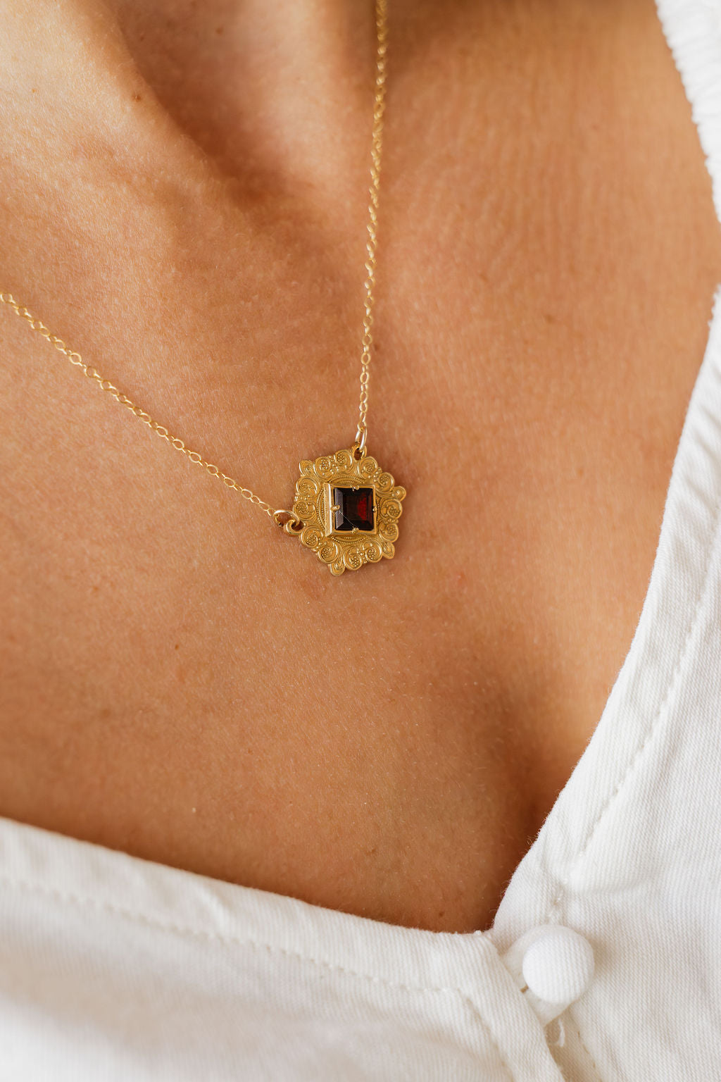 Dwell Necklace | Vermeil