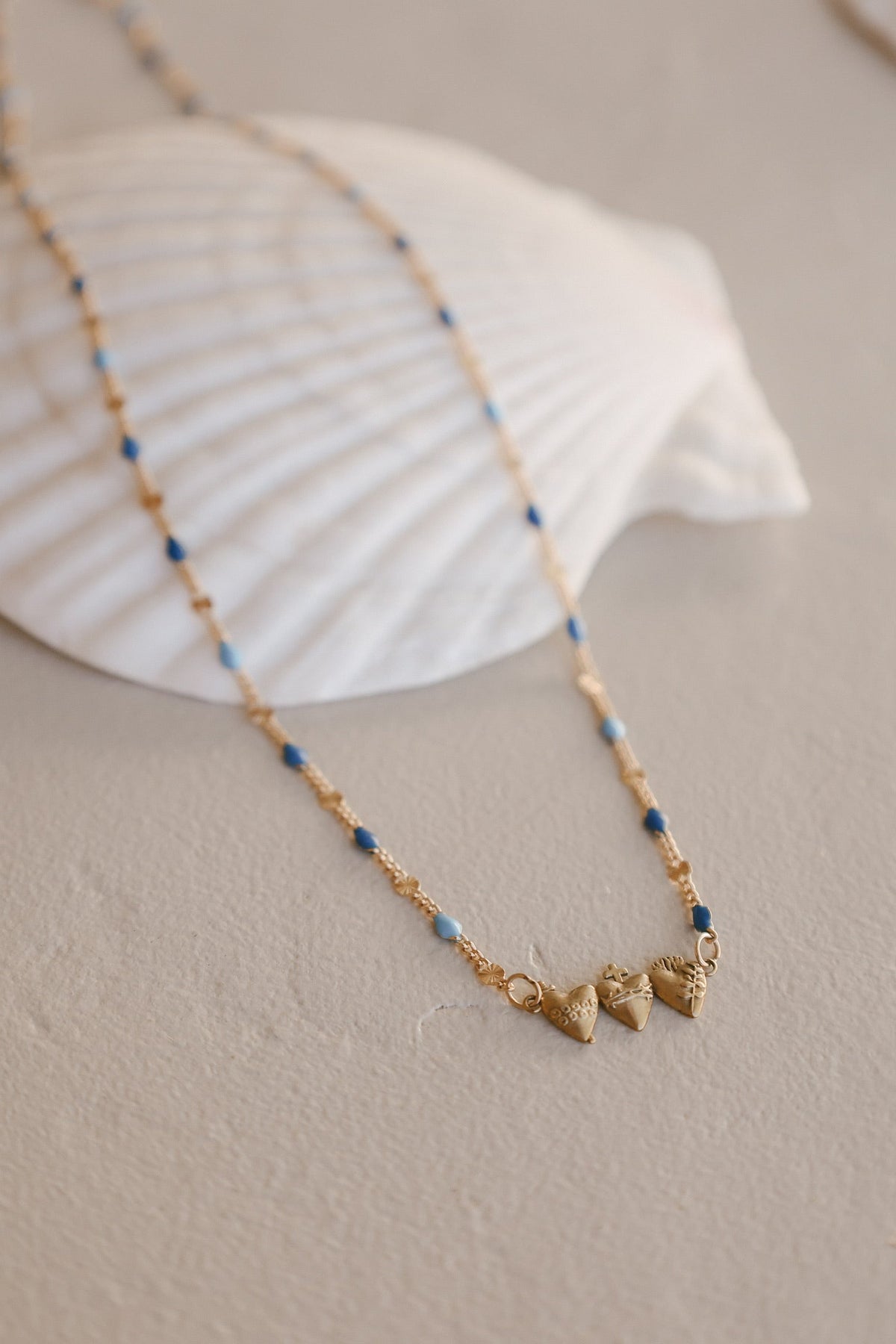 Holy Family Hearts® Blue Tiny Version