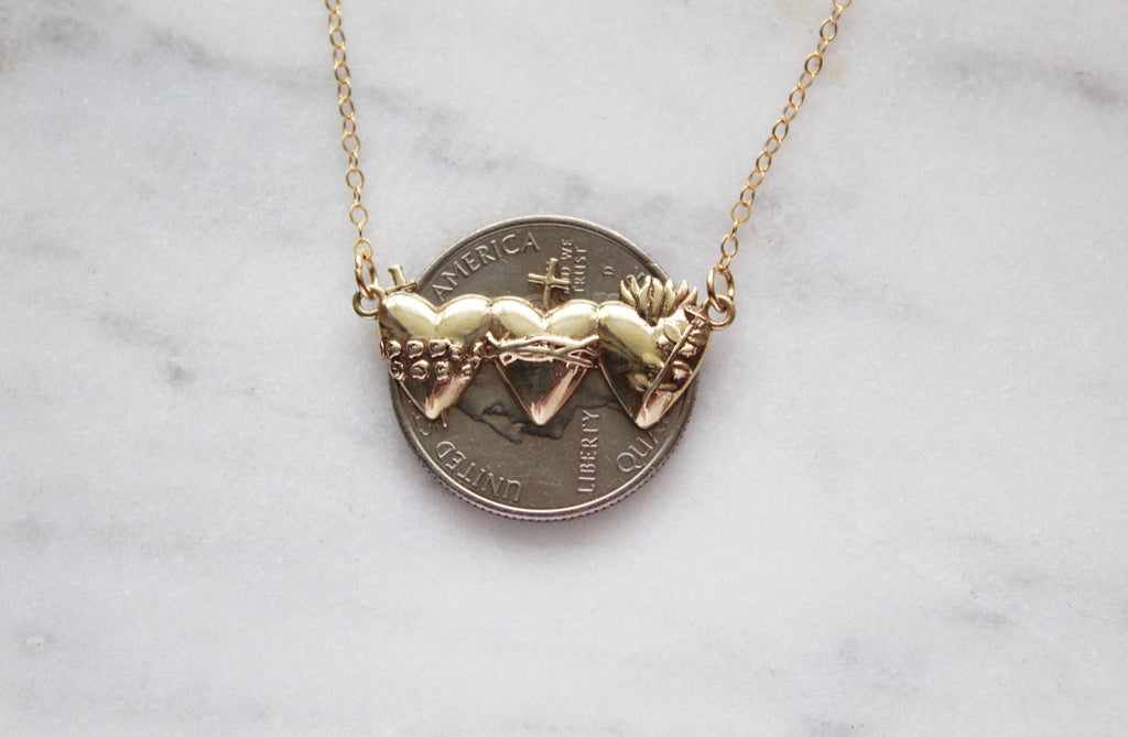 Holy Family Hearts® Necklace