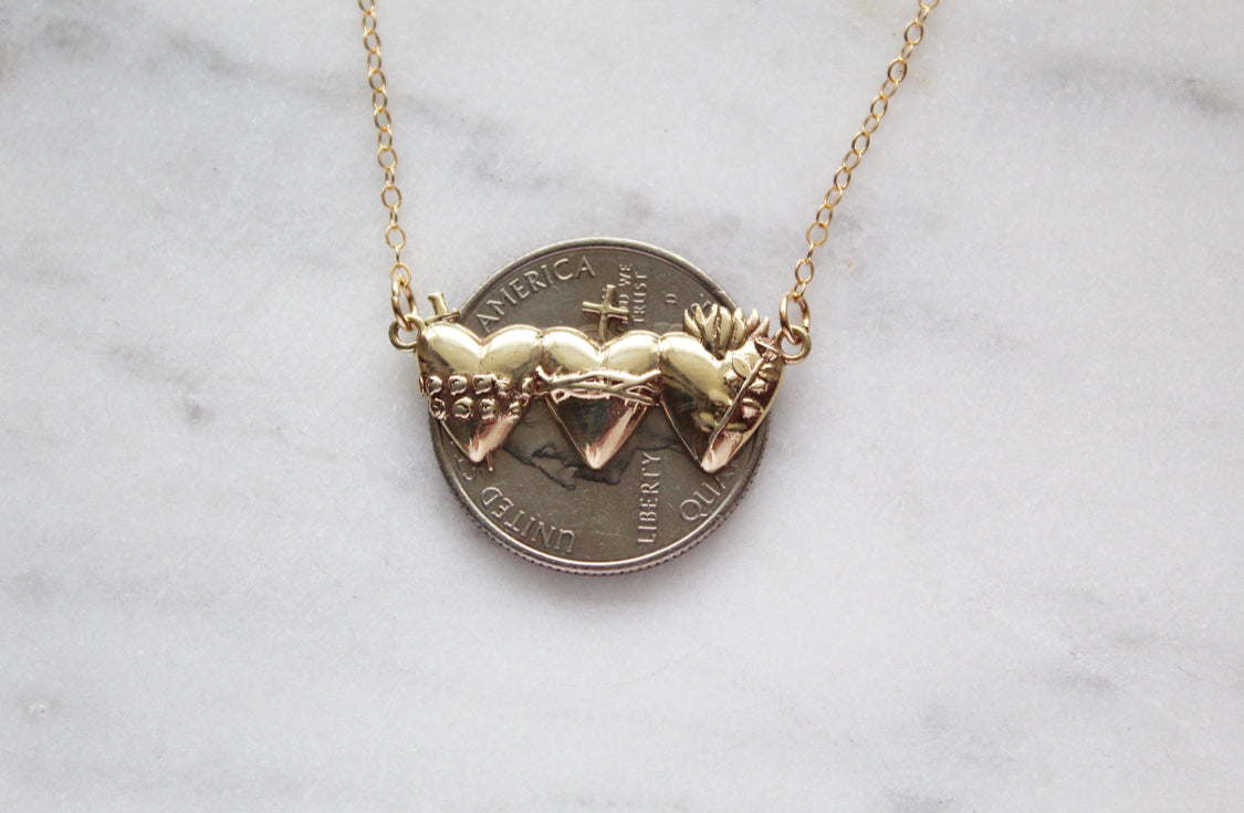 Holy Family Hearts® Necklace