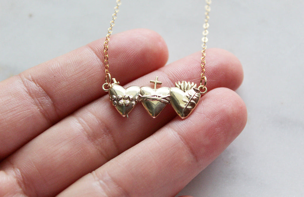 Holy Family Hearts® Necklace
