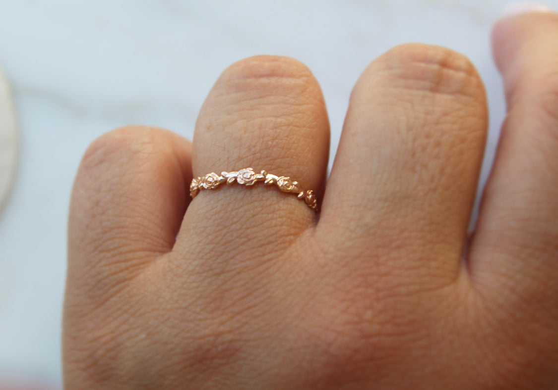 Mystical Rose Ring 14K Rose Gold