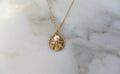 Holy Spirit Coin Necklace with Pearl
