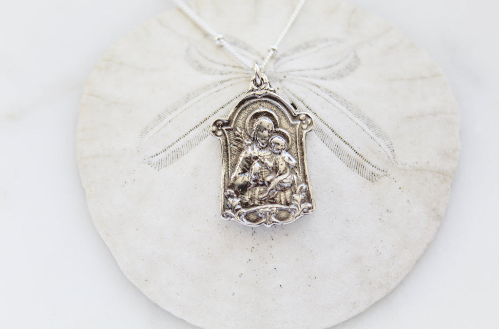 Saint Joseph Necklace|925 Sterling Silver