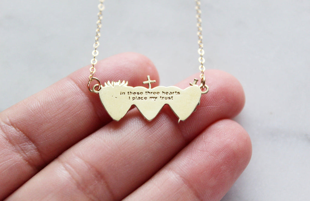 Holy Family Hearts® Necklace