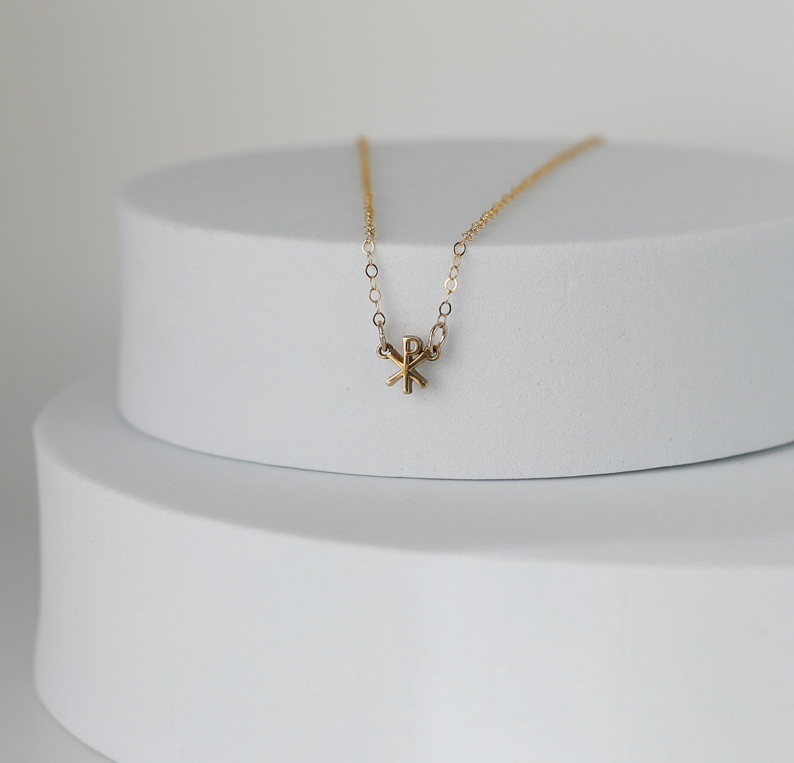 Chi Rho Necklace