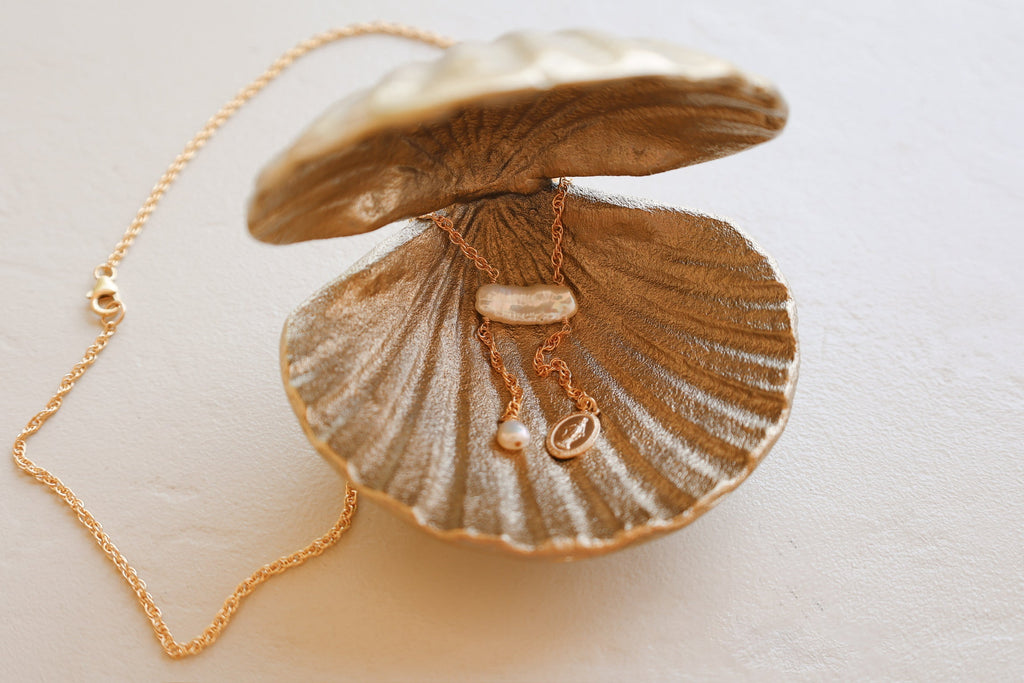 Little Juliette Miraculous Medal Necklace
