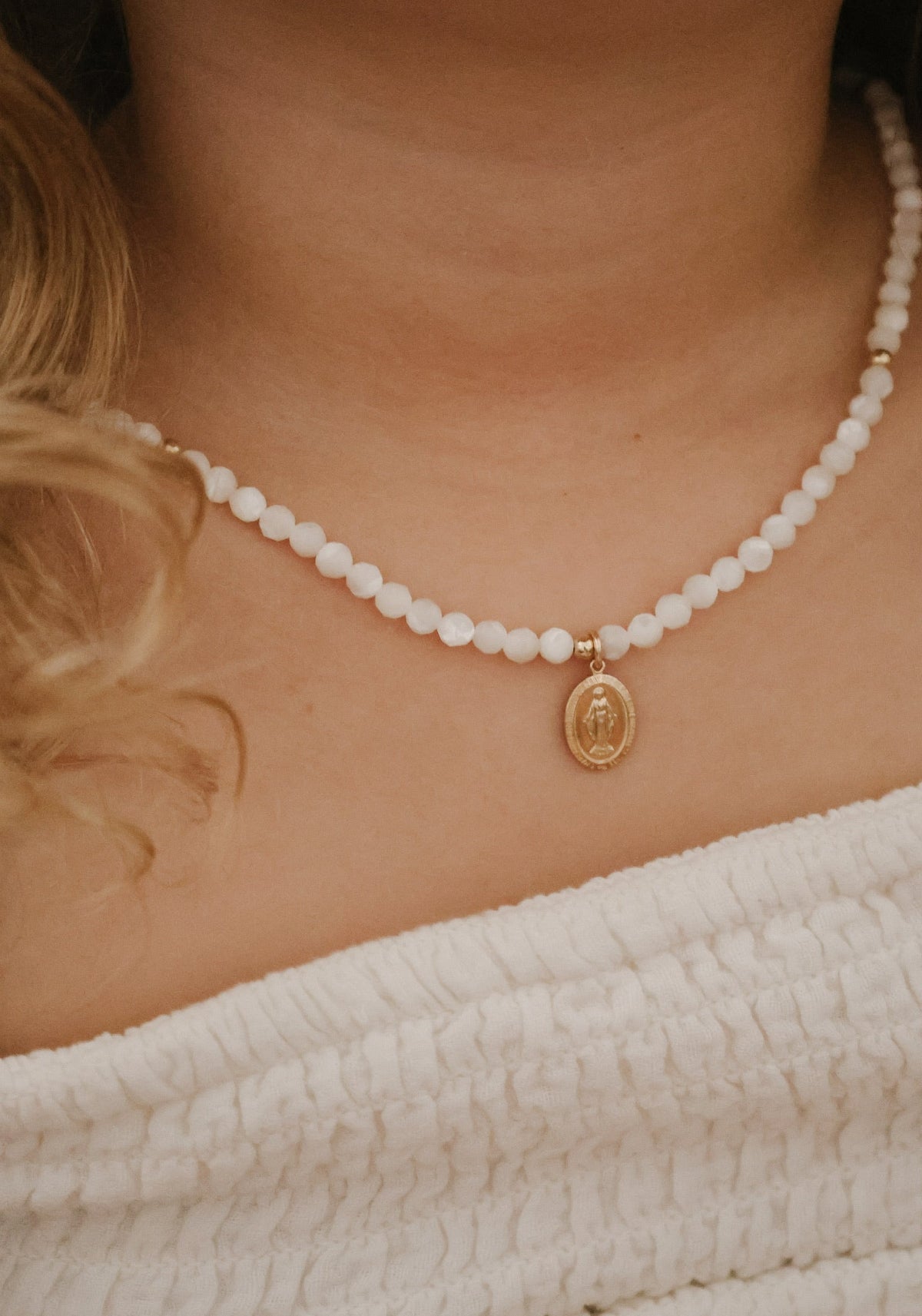 Little Eleanor's Miraculous Medal Necklace