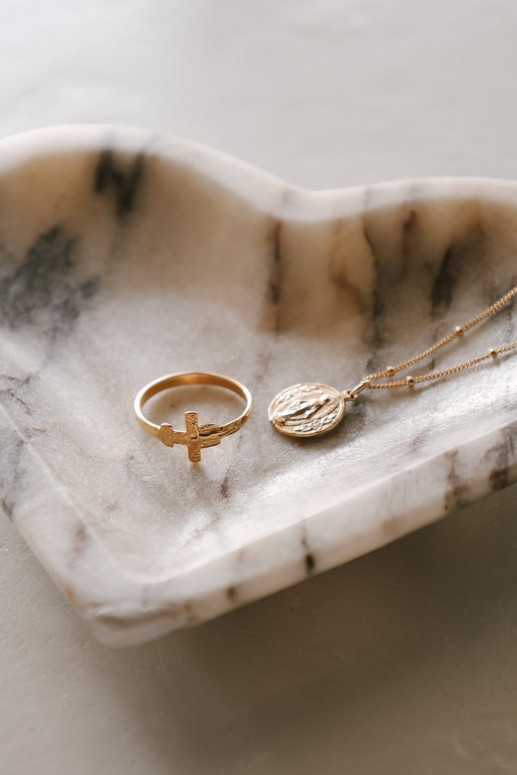San Damiano Ring in Gold Vermeil