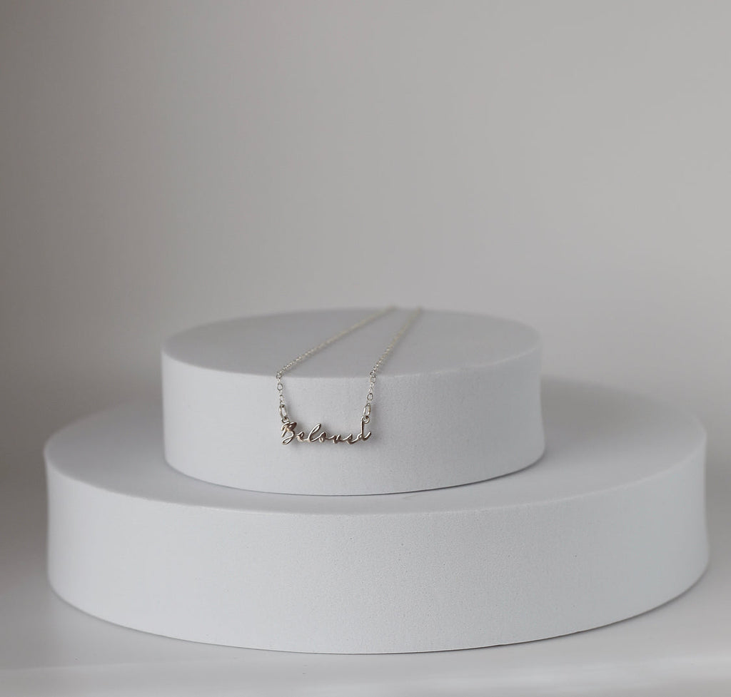 Beloved Necklace in Sterling Silver